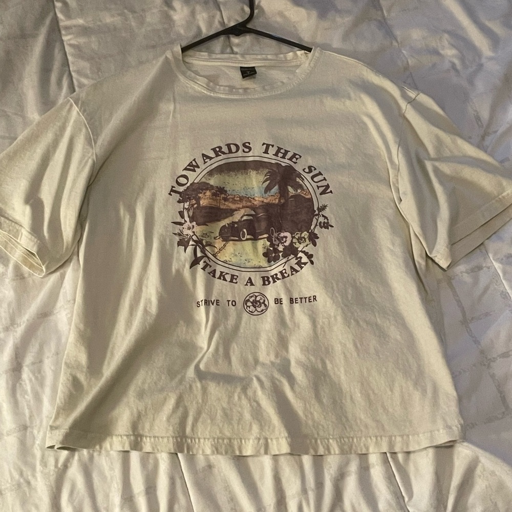 Oversized Beach Tee Shirt